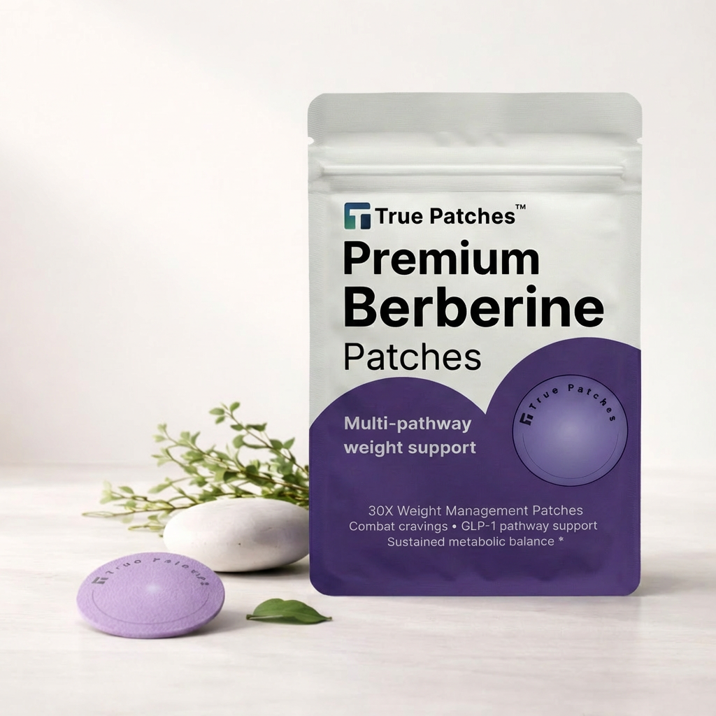 Premium Berberine Patches - Multi-pathway weight support