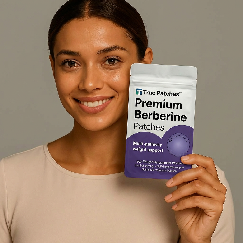 Premium Berberine Patches - Multi-pathway weight support