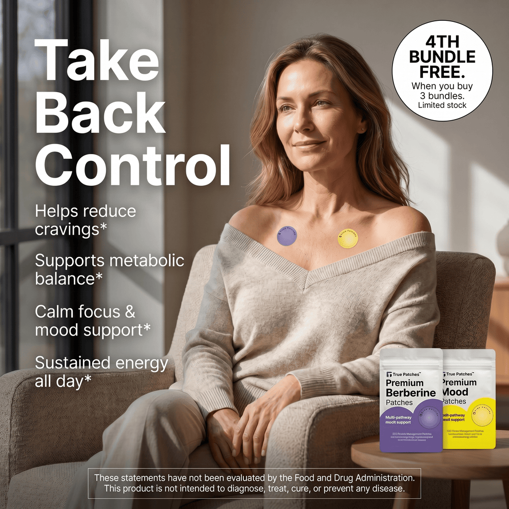 True Patches Neuro Metabolic Bundle 5 - True Patches
